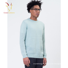 Chandail en laine couleur unie pour garçon Pull en laine pour enfant